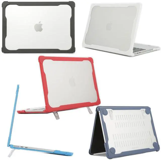 Alt view image 5 of 5 - mCover Hybrid Case Compatible ONLY with 2022 or Later 13.6 MacBook Air Laptop Computer(Model A2681, M2 Chip,Liquid Retina Display,MagSafe3 connectors)- Blue