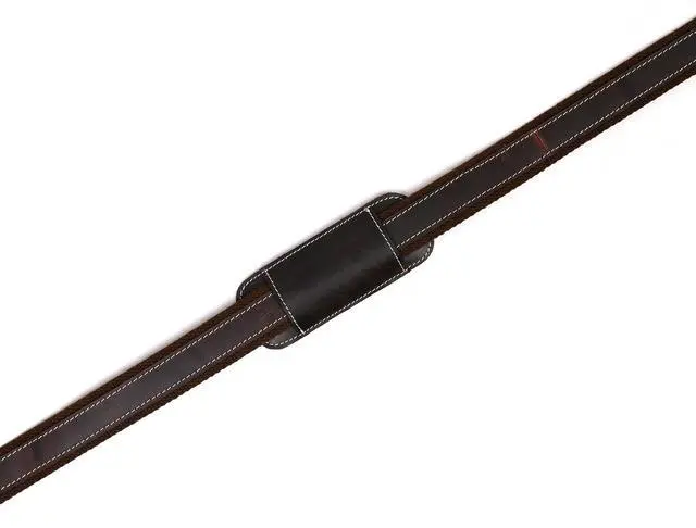 Alt view image 5 of 5 - Leather Bag Strap Replacement Adjustable Shoulder Strap Brown Black for Messenger, Laptop, Camera, Travel Bags Fit for All with Metal Swivel Hooks