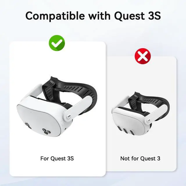 Alt view image 2 of 5 - AMVR Ultra Breathable Facial Interface Face Pad Cover and 16FT(5M) Charging Link Cable Compatible with Meta/Oculus Quest 3S