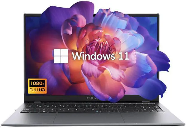 Main image of CHUWI Business Laptop 15.6'', Intel N100 CPU(Up to 3.4GHz), 256GB SSD 8GB RAM, Windows 11 laptops, WiFi6, Bluetooth 5.2, HDMI, 2K FHD IPS Display