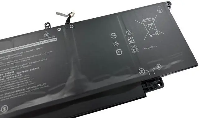 Alt view image 2 of 4 - Xaocaige JHT2H Laptop Battery Replacement for Dell Latitude 7310 7410 / Latitude 7410 Chromebook Enterprise Series Laptop Y7HR3 35J09 4V5X2 HRGYV WY9MP XMV7T 009YYF 7.6V 52Wh
