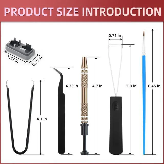 Alt view image 4 of 5 - YIMAGUJRX Keyboard Removal Tool,GPL 205 G0 and GPL 105,Switch Lube Kit with Switch Opener,Switch Lube Tools,Keyboard Switch Lube Grease