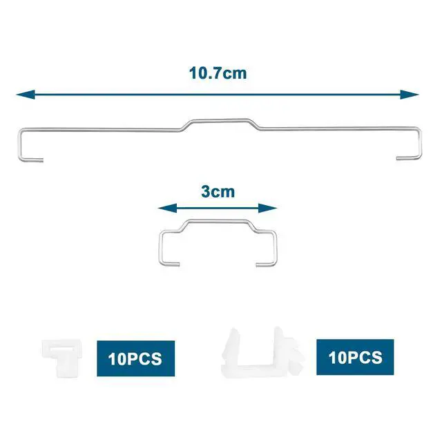 Alt view image 4 of 5 - Stabilizers with Raised Wire 1 x 6.25u and 4 x 2u PCB Screw-in Stabilizers Compatible with GH60 87 Tenkeyless Keyboard/MX Mechanical Keyboard Satellite Axis