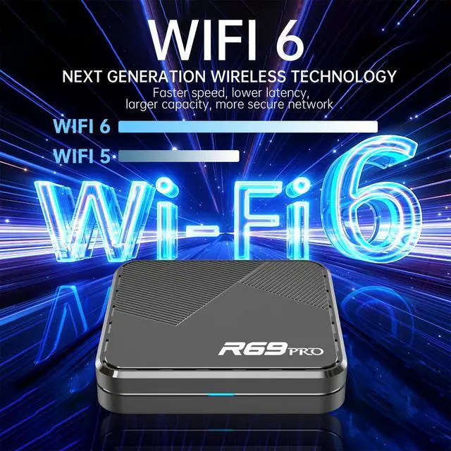 Alt view image 5 of 5 - R69 Pro 14.0 H728 Octa-core with 4GB RAM 64GB ROM Dual WiFi 6.0 2.4G/5.8G LAN 1000M / H.265/ BT/ USB3.0 8K
