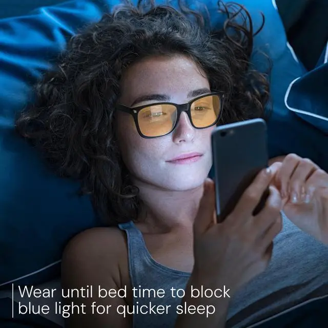 Alt view image 2 of 5 - DreamGaze Blue Blocking Glasses for Better Sleep, Anti Blue Light Glasses Men, Gaming Glasses For Men, Anti Eyestrain