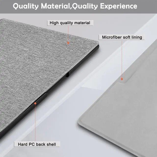 Alt view image 5 of 5 - Aippdo Case for Remarkable 2 Paper Tablet 10.3" 2020 Released,Lightweight and Hard Back Shell Protective Book Folio Cover with Built-in Pen Holder,Comes with Remarkable 2 Pen Tips.