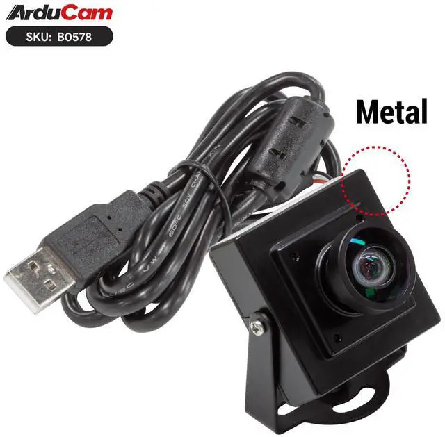 Alt view image 3 of 5 - Arducam 2.3MP USB Camera Module, Global Shutter 110°(D) Wide Angle Lightburn Camera, 1080p@90fps High Speed USB 2.0 UVC Webcam for Windows, Linux, Android, and Mac OS