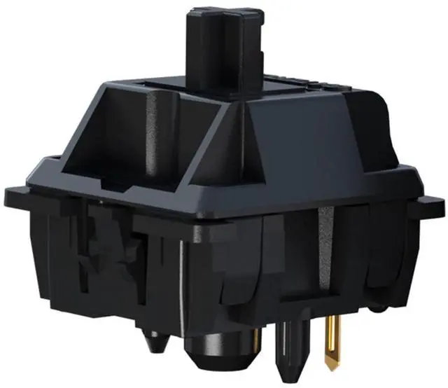 Main image of Gateron Oil King V2 Pre Lubed 5pin Linear Switches for Mechanical Keyboard (72 PCS, Oil King)