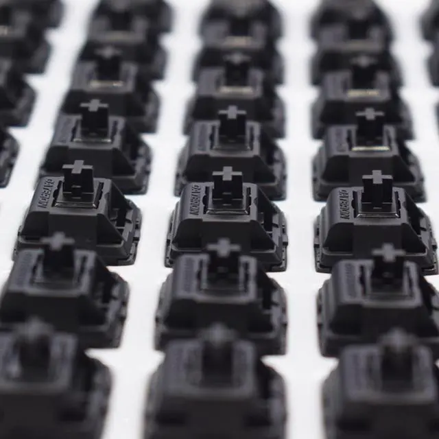 Alt view image 5 of 5 - Gateron Oil King V2 Pre Lubed 5pin Linear Switches for Mechanical Keyboard (72 PCS, Oil King)