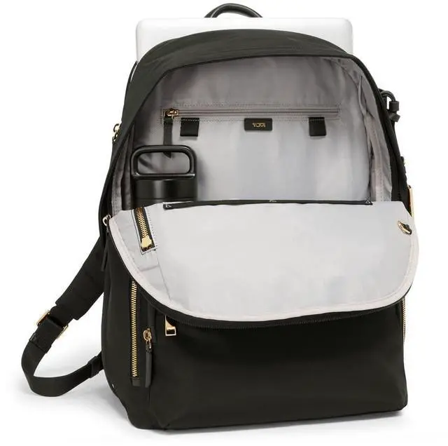 Alt view image 3 of 4 - TUMI - Voyageur Montana Backpack - Stylish Travel Backpack for Women - For Business, Work - Fits up to 16" Laptops - Black/Gunmetal