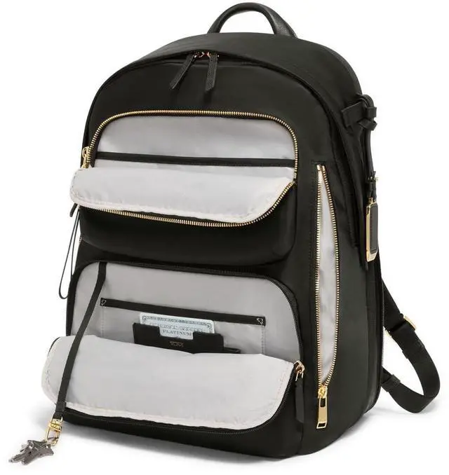 Alt view image 4 of 4 - TUMI - Voyageur Montana Backpack - Stylish Travel Backpack for Women - For Business, Work - Fits up to 16" Laptops - Black/Gunmetal