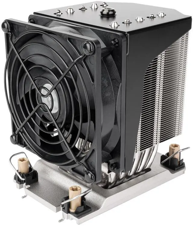 Main image of SilverStone Technology XE04-4189 Black Fan Shroud 4U Server/Workstation CPU Cooler for LGA 4189, SST-XE04-4189B