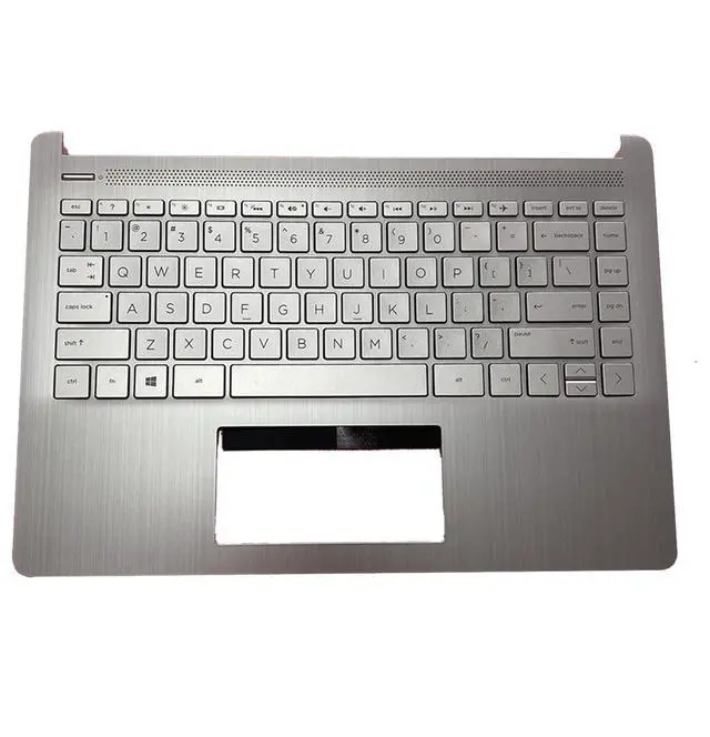 Main image of L88206-001 Replacement for HP Pavilion X360 14T-DQ 14s-fq 14-DQ 14s-dr Laptop Upper Top Cover Case Palmrest Backlit US Keyboard Assembly Part
