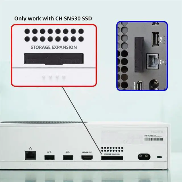 Alt view image 4 of 5 - NFHK Type-B CFexpress to NVME 2230 Memory Card Kit Case CFE CFB NGFF M-Key Adapter Alloy Shell for Camera 8K RAW PCIe Expansion