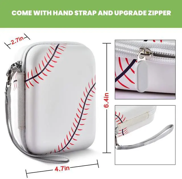 Alt view image 3 of 5 - ALKOO Baseball Card Holder + USB Flash Drive Case