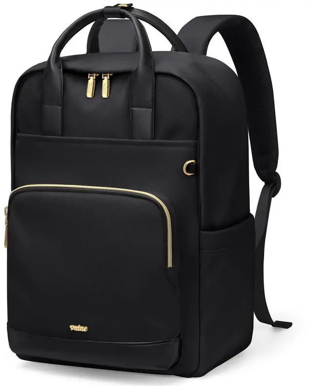 Main image of VNINE Laptop Backpack for Women Work 15.6 Inch Computer Backpacks Purse Large Capacity Carry on Bookbag Waterproof Lightweight Daypack Bag for College Nurse Teacher Travel