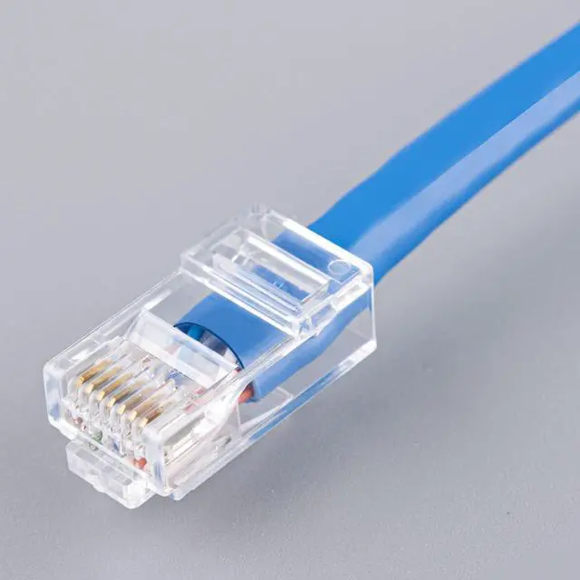 Alt view image 5 of 5 - W-NECTOUN CAT6 Connector 2-PC Set,100-PACK Cat6 RJ45 Ends,UTP Network Plug for Solid Strand Cable