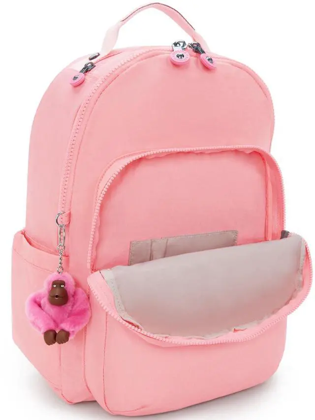 Alt view image 5 of 5 - Kipling Women's Seoul Bts 15" Laptop Backpack, Durable, Roomy with Padded Shoulder Straps, Built-In Protective Sleeve