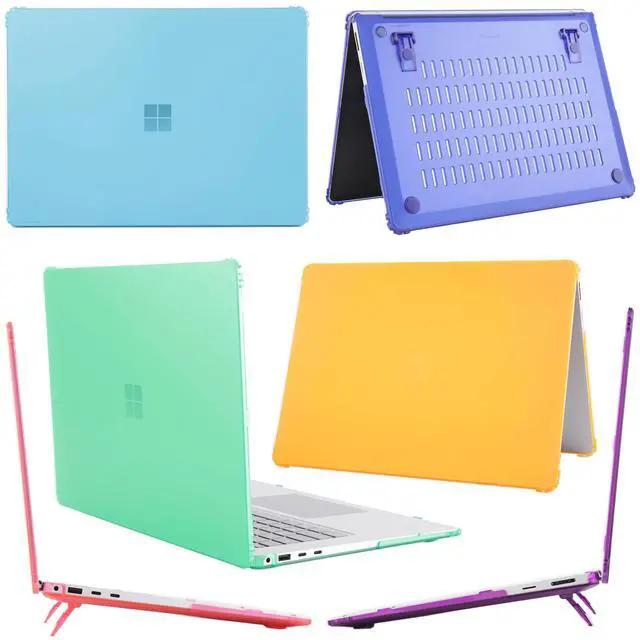 Alt view image 4 of 5 - mCover Case ONLY Compatible for 2024+ 15" Microsoft Surface Laptop 7 (Model# 2037) Windows PC with ARM CPU and AI-Powered Copilot+ (NOT Fitting Other Surface Models) - Green