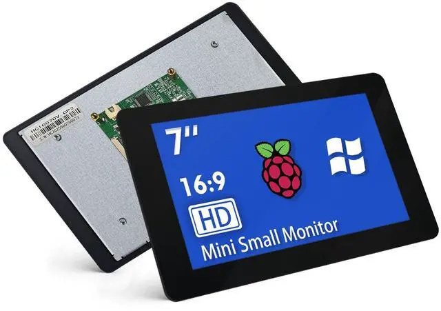 Main image of HAMTYSAN 7 Inch Raspberry Pi Screen Touchscreen Monitor 800x480 IPS DSI Display for Raspberry Pi 5/4/3, MIPI Driver-Free Interface
