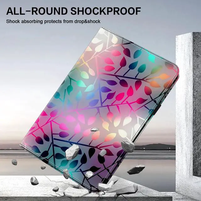 Alt view image 5 of 5 - ALILANG Case for OnePlus Pad 2/OnePlus Pad Pro 12.1 inch 2024 Released with Stylus, Shockproof Folding Stand Cover for OnePlus Pad 2 Case-Maple Leaf