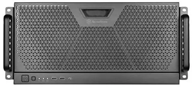 Alt view image 2 of 5 - SilverStone Technology RM51 5U Rackmount Server Chassis with Dual 180mm Fans and Enhanced Liquid Cooling Capability, SST-RM51