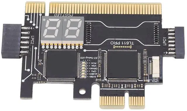 Main image of TL611 Pro Motherboard Diagnostic Card & EC Debug Adapter for Laptop Desktop PCI PCIe Boards Dual Function Testing Tool for Computer Repair