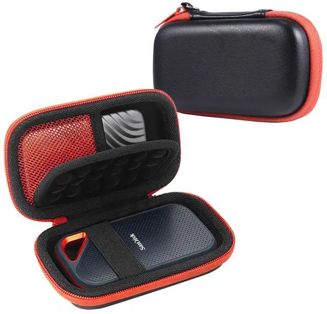 Main image of Leayjeen Hard Drive Case Compatible with Sandra Ultimate Portable Solid State Drive SSD SDSSDE30/61/81 500GB 1TB 2TB 4TB Protective Storage Case (Case Only)