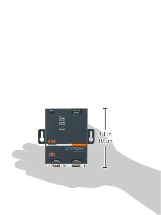 Alt view image 3 of 3 - Lantronix 2PORT RS232/422/485 ED2100002-01 AES SSH/SSL
