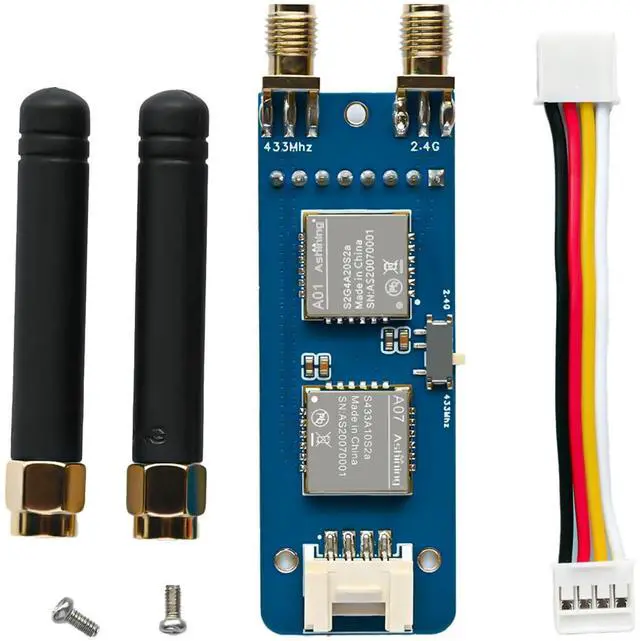 Alt view image 2 of 5 - RF 2-in-1 Module for M5Stack StickC Plus, Supports NRF24 2.4GHz and CC1101 433MHz, Compatible with M5Stack StickCPlus 1.1&2 with Bruce Firmware