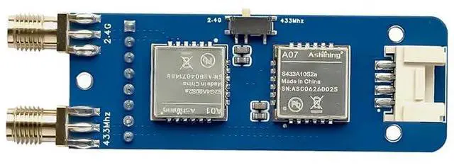 Alt view image 4 of 5 - RF 2-in-1 Module for M5Stack StickC Plus, Supports NRF24 2.4GHz and CC1101 433MHz, Compatible with M5Stack StickCPlus 1.1&2 with Bruce Firmware