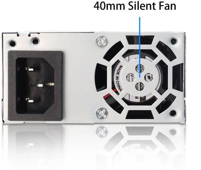 Alt view image 3 of 5 - 300W Power Supply Mini ITX Flex ATX PSU Non Modular Computer Power Supplies for POS IPC Server Desktop PC Fits Small Form Factor Cases