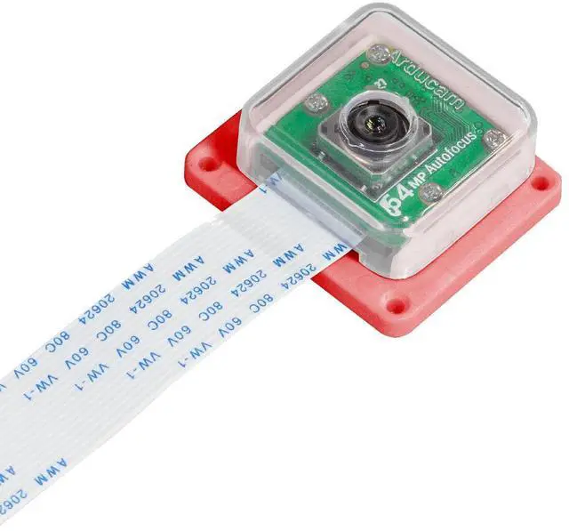 Main image of Arducam Hawkeye for Raspberry Pi Camera Module with Case, 64MP Autofocus Camera with ABS Shell, Compatible with Raspberry Pi 5/4/3/2/Zero/W/Zero WH