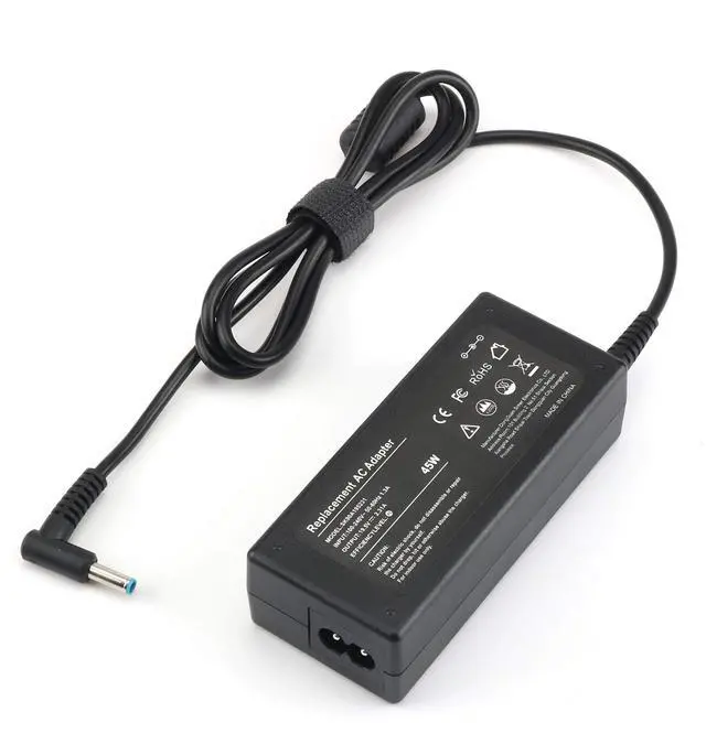 Alt view image 4 of 5 - 45W Charger for HP Stream 11 13 14 X360 Laptop PC 11-AH 11-AK 11-Y 14-DS 14-AX 14-CB:11-ah117wm 11-ah131nr 11-ak0020nr ak1061ms ak0080wm 14-ds0040nr 14-cb161wm cb163wm cb186nr cb171wm cb185nr cb188nr