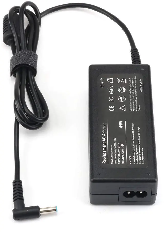 Alt view image 5 of 5 - 45W Charger for HP Stream 11 13 14 X360 Laptop PC 11-AH 11-AK 11-Y 14-DS 14-AX 14-CB:11-ah117wm 11-ah131nr 11-ak0020nr ak1061ms ak0080wm 14-ds0040nr 14-cb161wm cb163wm cb186nr cb171wm cb185nr cb188nr