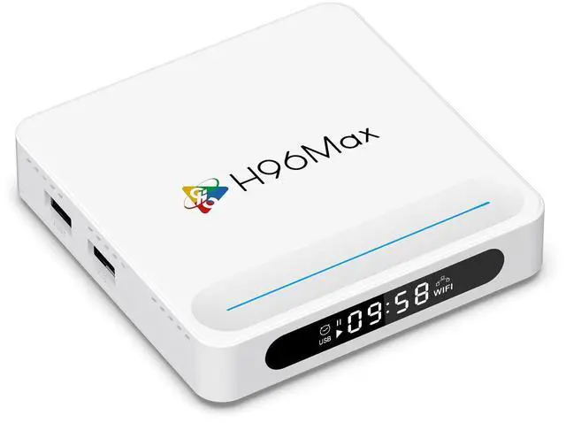 Alt view image 2 of 4 - Android 14.0 4GB RAM 128GB ROM Dual-WiFi 6.0 H96 Max H618 Plus with 3D 8K BT 5.4 USB Ultra HD