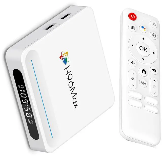 Main image of Android 14.0 4GB RAM 128GB ROM Dual-WiFi 6.0 H96 Max H618 Plus with 3D 8K BT 5.4 USB Ultra HD