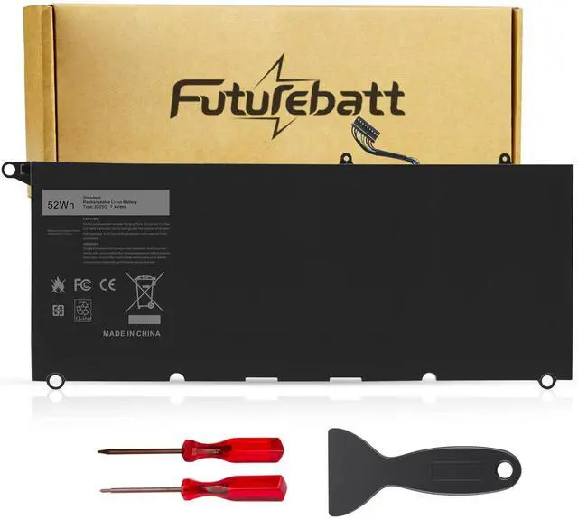 Main image of Futurebatt JD25G Battery Replacement for Dell XPS 13 9350 JHXPY JHXPY53 5K9CP 05K9CP 090V7W XPS13D-9343-1708 13D-9343-3708 13-9350-D1508G 13-9350-350 13-9350-D1608 13-9350