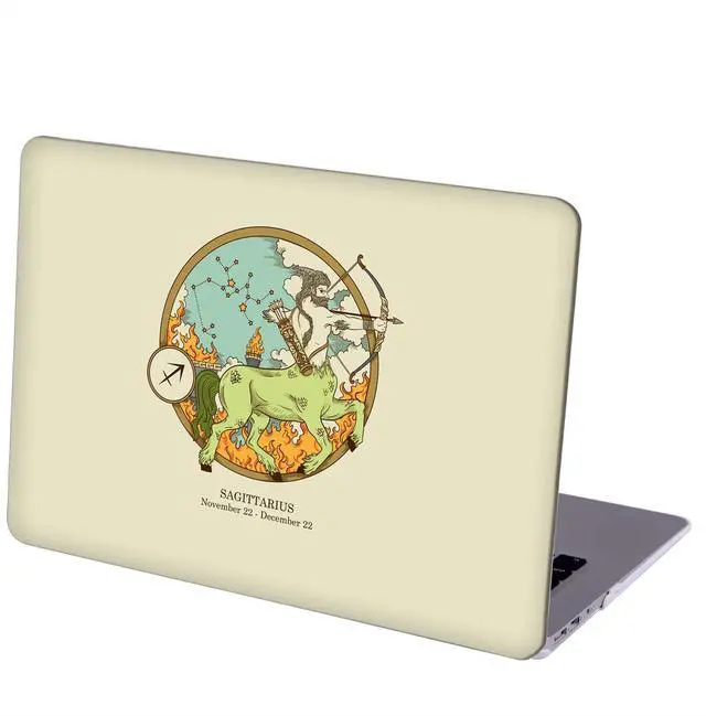 Main image of MINGDAO Case Compatible with MacBook Pro 14 inch Hard Protective Shell with Keyboard Cover ( A2442 M1 Pro/Max , 2021 Release ) - Zidiac Sign of Sagittarius