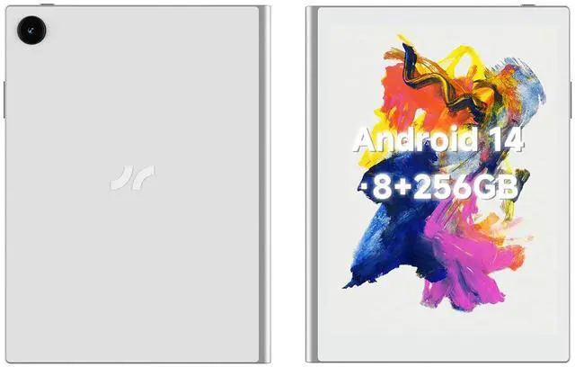 Main image of Harbor Innovations Tablet Paper7-7.8" RLCD Tablet Android 14, Eye-Friendly No Blue Light Screen for Dry Eye Syndrome, Outdoor-Friendly Sunlight Readable (Inches, 7.8, White, 8, GB)