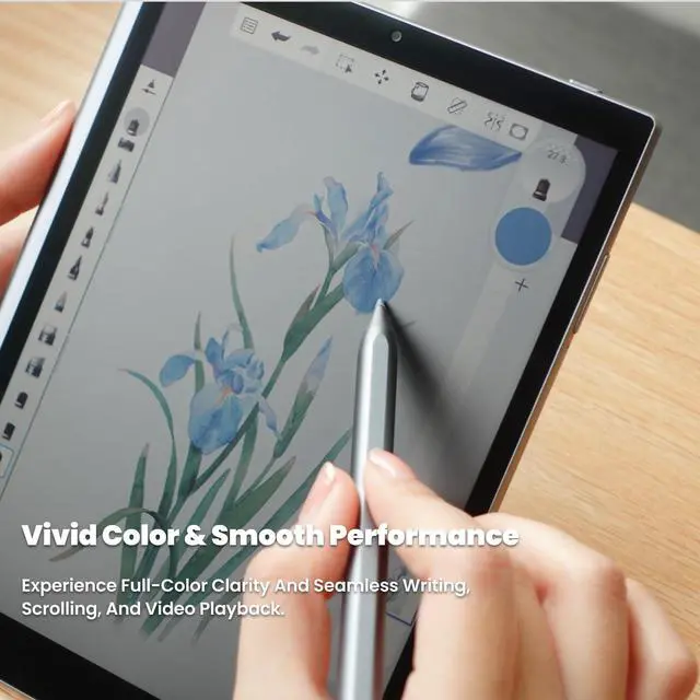 Alt view image 5 of 5 - Harbor Innovations Tablet Paper7-7.8" RLCD Tablet Android 14, Eye-Friendly No Blue Light Screen for Dry Eye Syndrome, Outdoor-Friendly Sunlight Readable (Inches, 7.8, White, 8, GB)