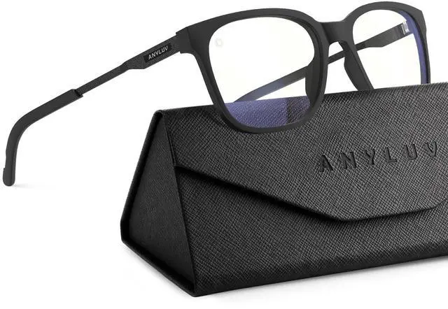 Main image of ANYLUV Blue Light Glasses for Men, Computer Gaming Glasses, Stylish Anti Eyestrain Blue Light Blocking Glasses Men
