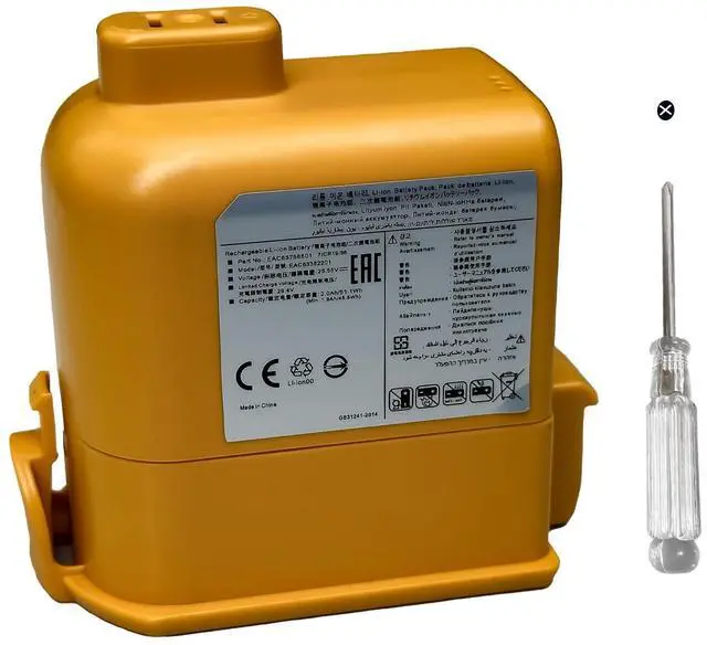 Main image of VVXQING EAC63382208 Battery Compatible with LG Cord Zero A9,A9K-CORE,A9MAX,A9T-Ultra,A9S,A9K-PRO,A9M,A9MULTI,A958,A958SA,A9 Plus A905M A907GMS A905RM A908MVR A929KVM A958S A958SA A9K MAX A916