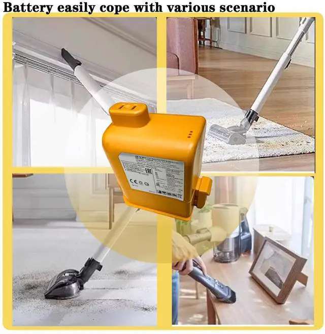 Alt view image 5 of 5 - VVXQING EAC63382208 Battery Compatible with LG Cord Zero A9,A9K-CORE,A9MAX,A9T-Ultra,A9S,A9K-PRO,A9M,A9MULTI,A958,A958SA,A9 Plus A905M A907GMS A905RM A908MVR A929KVM A958S A958SA A9K MAX A916