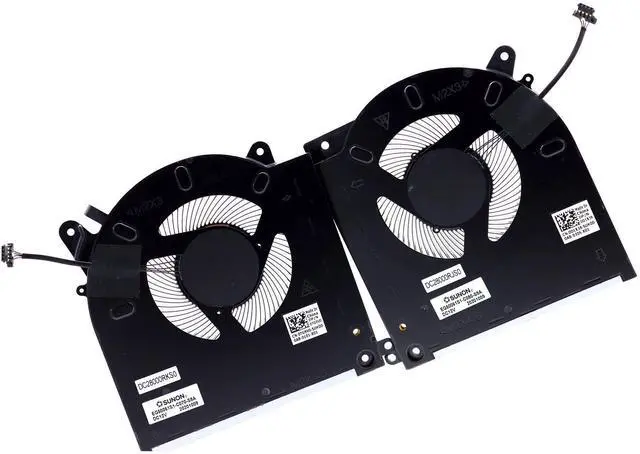 Main image of Deal4GO 12V/1A CPU Cooling Fan D1X38 0D1X38 w/Graphics GPU Fan Set TG9V0 0TG9V0 Replacement for Dell Alienware M15 R3 M15 R4 (with RTX 2070 3070 3080)