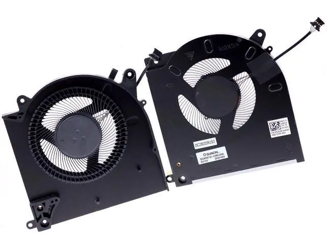 Alt view image 4 of 5 - Deal4GO 12V/1A CPU Cooling Fan D1X38 0D1X38 w/Graphics GPU Fan Set TG9V0 0TG9V0 Replacement for Dell Alienware M15 R3 M15 R4 (with RTX 2070 3070 3080)