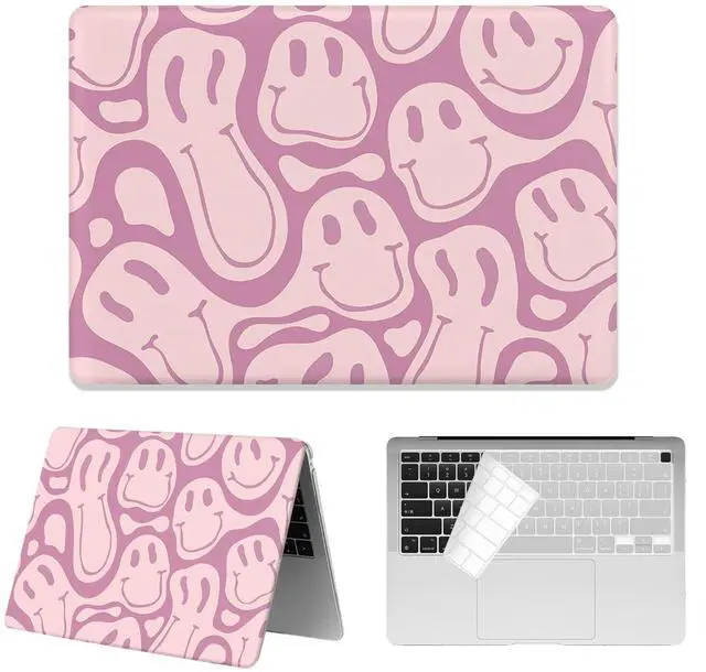 Main image of Watbro Compatible MacBook Air 13 inch Laptop case 2020 2019 2018 Release A2337 M1/A2179/A1932, Retro 70's Modern Pattern case, Suitable for MacBook Air 2020 with Touch ID