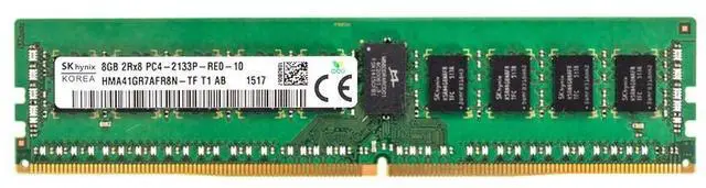 Main image of Hynix DDR4-8 GB - DIMM 288-pin - 2133 MHz / PC4-17000 - CL15-1.2 V - Registered - ECC