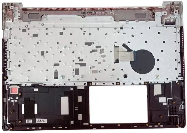 Alt view image 2 of 5 - Replacement for HP Probook 450 455R G6 450 455 G7 Laptop Upper Case Palmrest Non-Backlit Keyboard Assembly Part L45091-001 Top Cover Silver