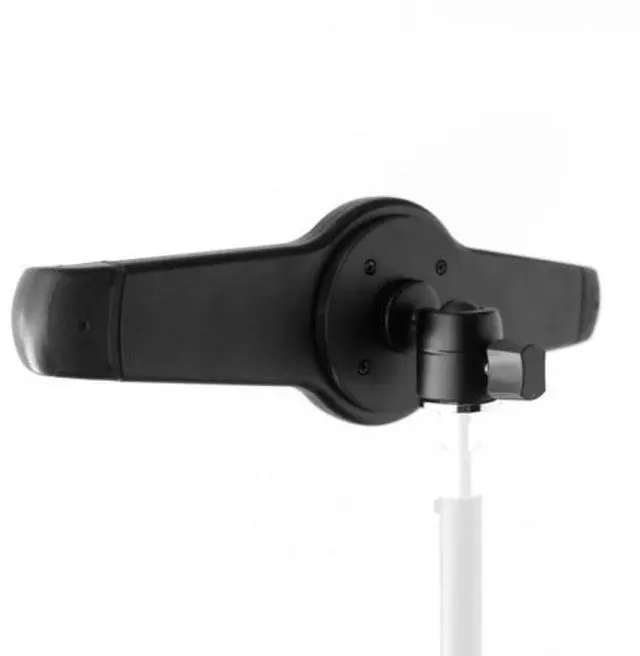 Alt view image 3 of 5 - GRIFITI NOOTLE Mini Ball Head and Adjustable Standard to Large Universal Tablet Holder Adaptor 3/8" to 1/4 and 1/4" to 1/4" Mount 9.5-14.5 in Tablets for Tripods, Monopods, Stands